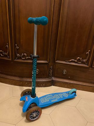 Patinete infantil 3 ruedas azul