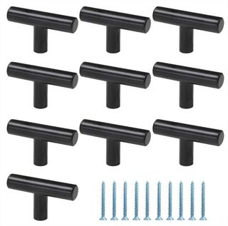 Tirador negro para cocina o armario