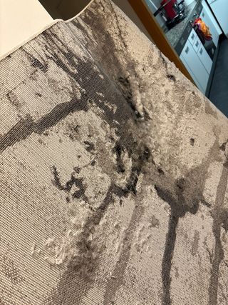 Alfombra Diseño Mármol Gris 160x230