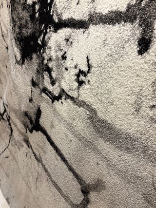 Alfombra Diseño Mármol Gris 160x230