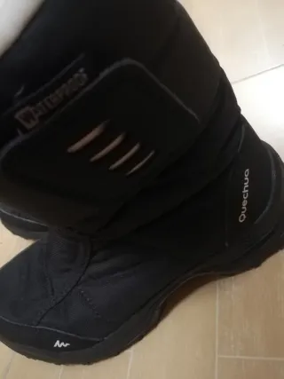 Botas de invierno negras, Talla: 34