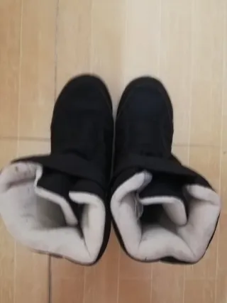 Botas de invierno negras, Talla: 34