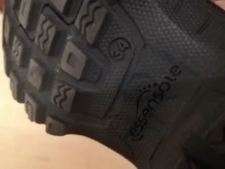 Botas de invierno negras, Talla: 34