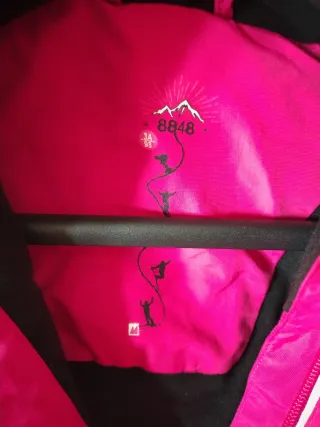 Tuta da neve bambina fucsia 3 anni 98cm