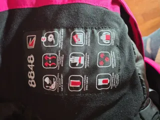 Tuta da neve bambina fucsia 3 anni 98cm