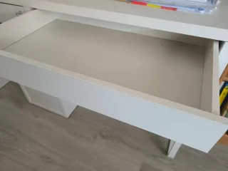 2x Escritorio MICKE Blanco 105x50x75 cm