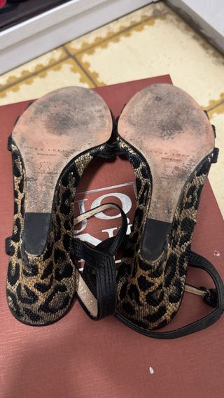 Sandalias Pura Lopez Tacón Negro