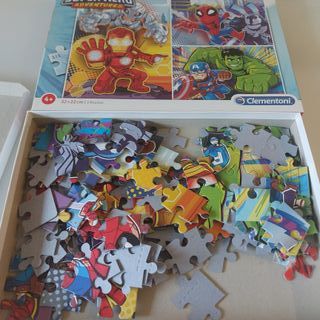 Puzzle 3x48 Marvel Clementoni