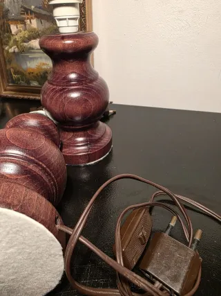 Coppia lampade vintage