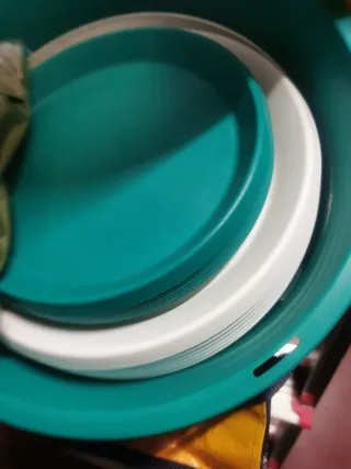 Set Camping Platos, Vasos y Cubiertos