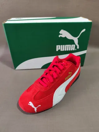 Zapatillas Puma Rojas y Blancas