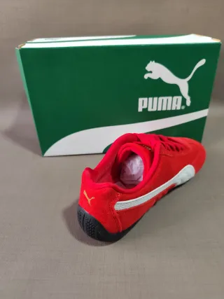 Zapatillas Puma Rojas y Blancas