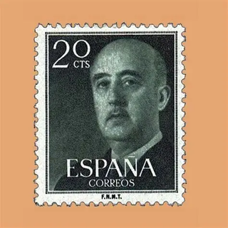 Sellos sueltos Franco 1955 SIN MATASELLAR Correos