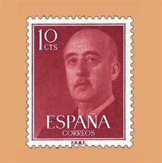 Sellos sueltos Franco 1955 SIN MATASELLAR Correos