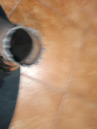 Cola de Escape Doble Cromada