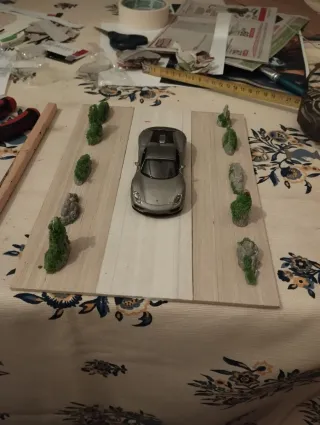 Diorama Porsche 918 Spyder