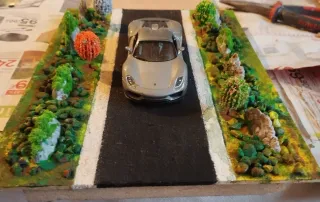 Diorama Porsche 918 Spyder