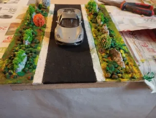 Diorama Porsche 918 Spyder