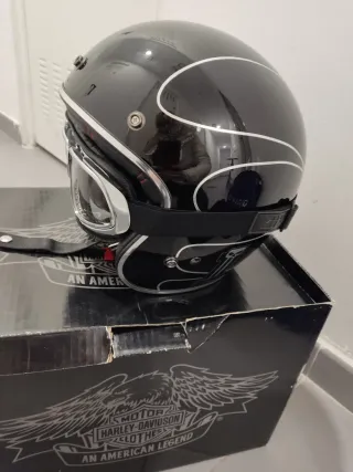 Casco Bell Custom Gafas Givi Harley Davidson