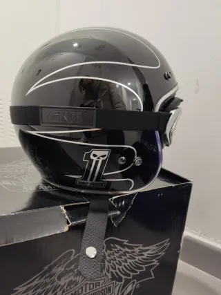 Casco Bell Custom Gafas Givi Harley Davidson