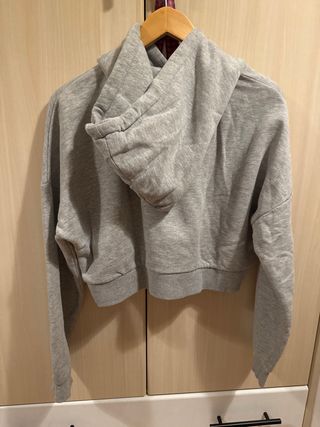 Sudadera gris Lefties talla M