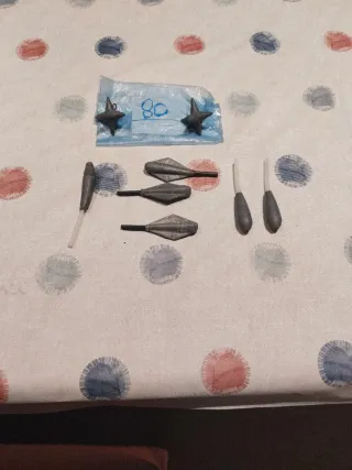 Plomos de pesca surfcasting 80 gr.