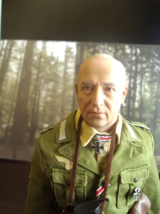 Figura Mayor Crüwell Afrika Korps 1/6 DID WW2