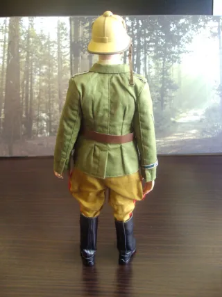 Figura Mayor Crüwell Afrika Korps 1/6 DID WW2