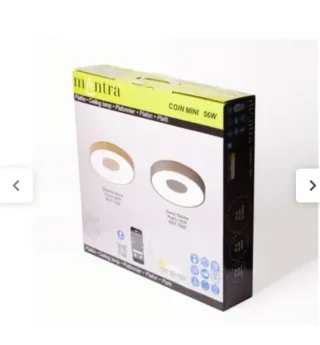 Plafón LED Madera 56W 2500lm Regulable