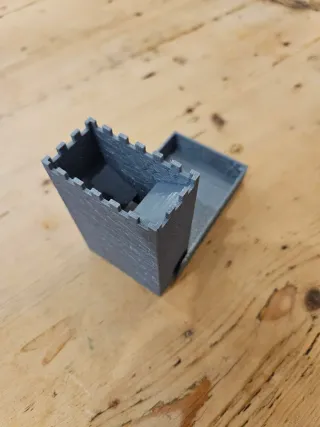 Torre para tirar dados Catan plegable