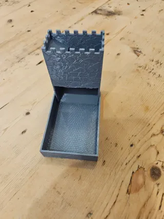 Torre para tirar dados Catan plegable