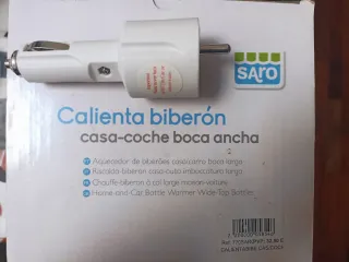 Calienta biberones ideal para viajes