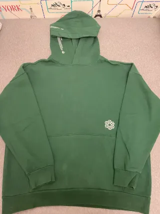 Sudadera H&M verde oversize