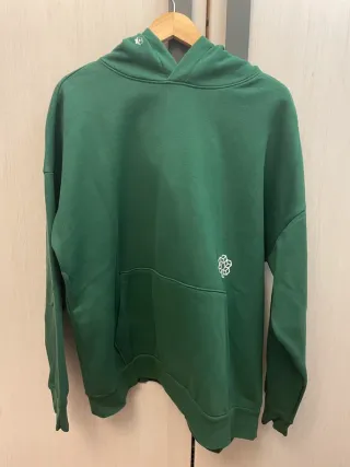 Sudadera H&M verde oversize