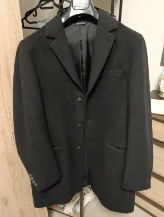 Cappotto lungo Brian Dales nero