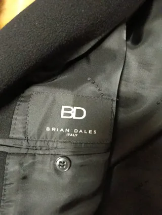 Cappotto lungo Brian Dales nero