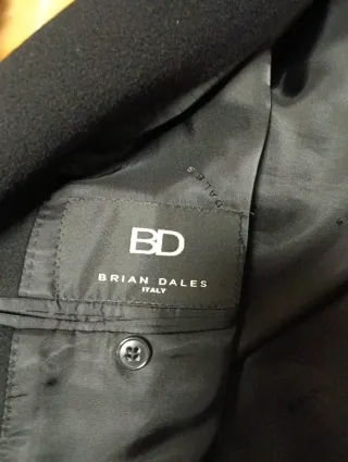 Cappotto lungo Brian Dales nero