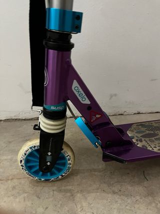 Patinete Oxelo morado