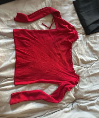 Maglione Sisley lana elegante rosso