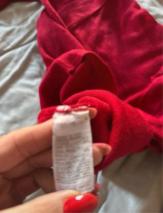 Maglione Sisley lana elegante rosso