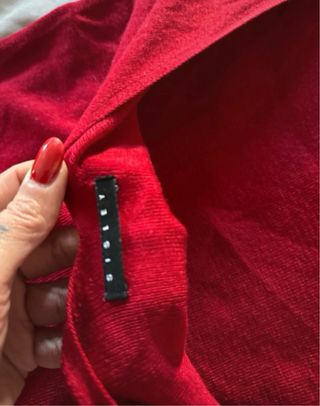 Maglione Sisley lana elegante rosso