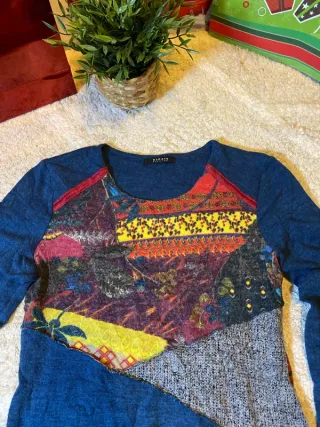 Camiseta Sweetwear Manga Larga Multicolor