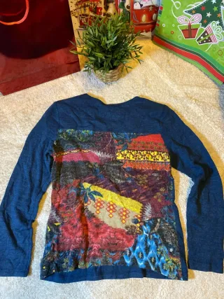 Camiseta Sweetwear Manga Larga Multicolor