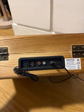 Tocadiscos Prixton Madera