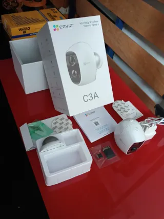Kit Cámara Seguridad EZVIZ C3A Inalámbrica Nueva