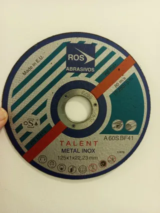 4 Cajas Discos Corte Inox 125mm