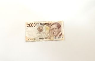 Banconota 2000 Lire Italia - Guglielmo Marconi
