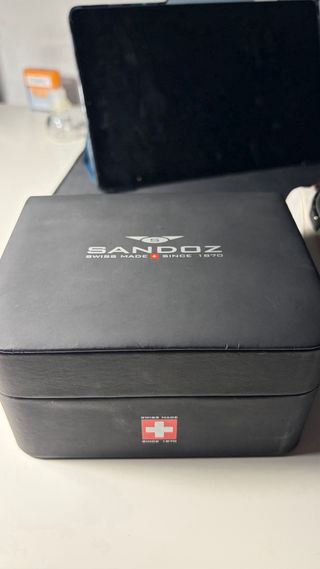 Sandoz Genève Taquímetro Reloj Hombre