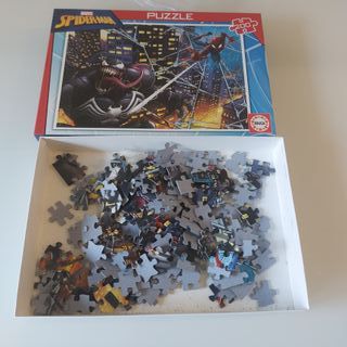 Puzzle Spiderman y Venom 200 piezas