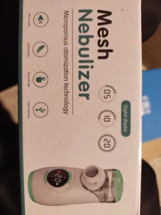 Nebulizador Eléctrico Inhalador